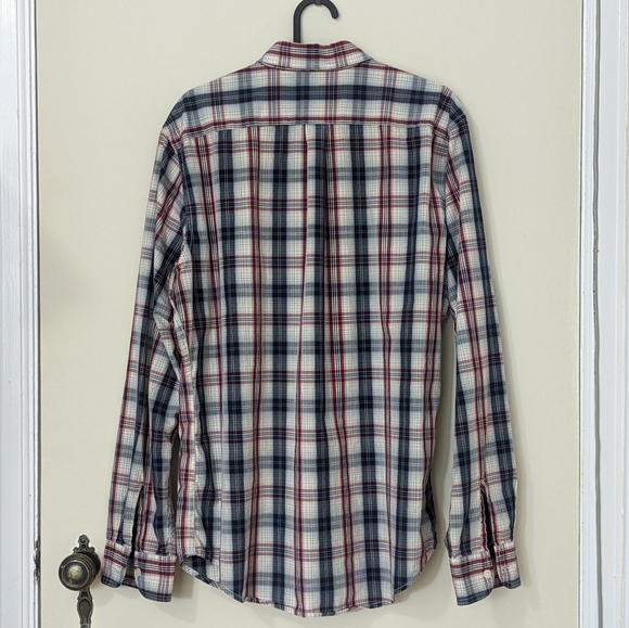 Levi's button down plaid shirt, size large. - Picture 3 of 8